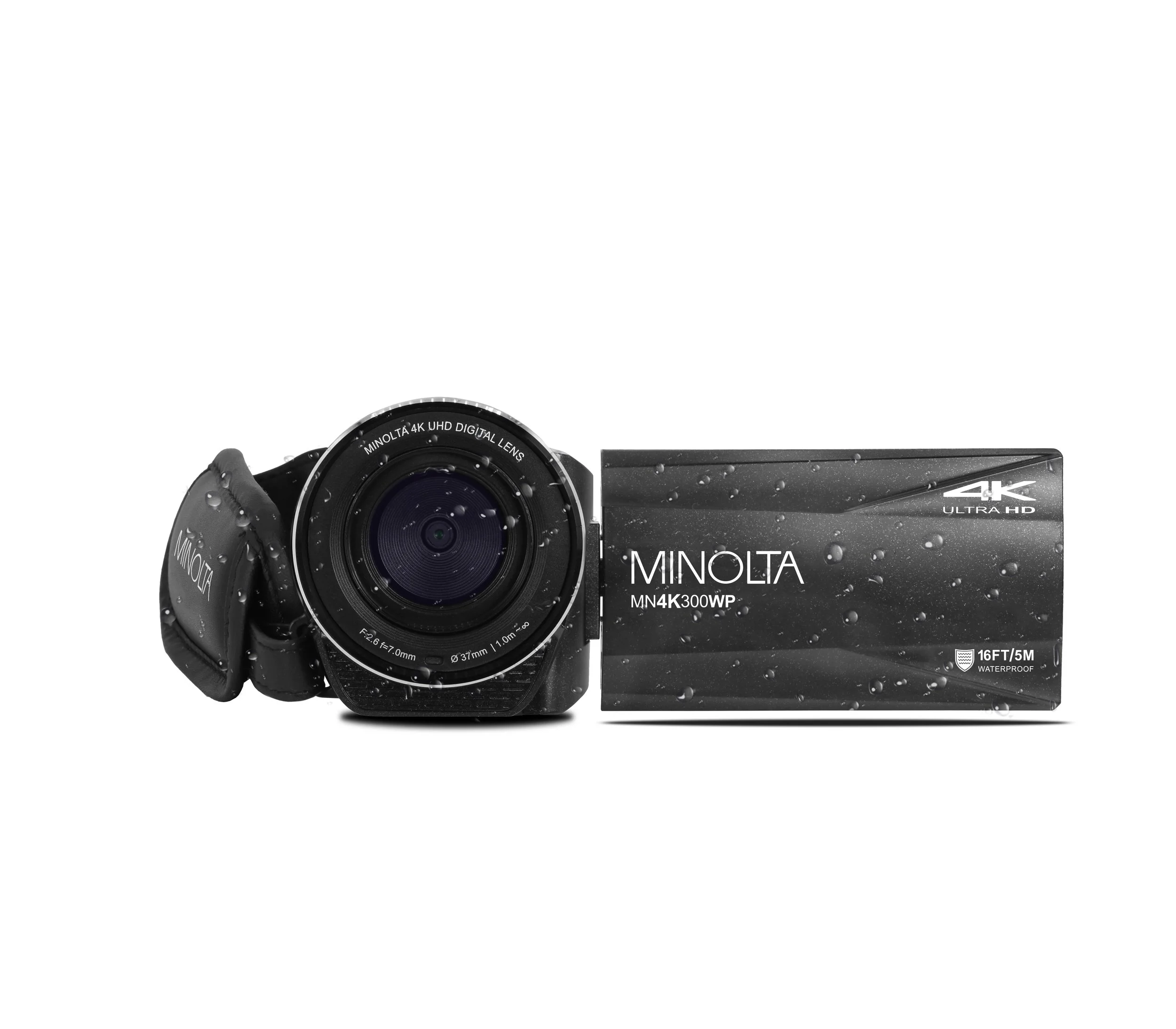 MN4K300WP 4K Ultra HD / 56 MP Waterproof Camcorder — Minolta Digital